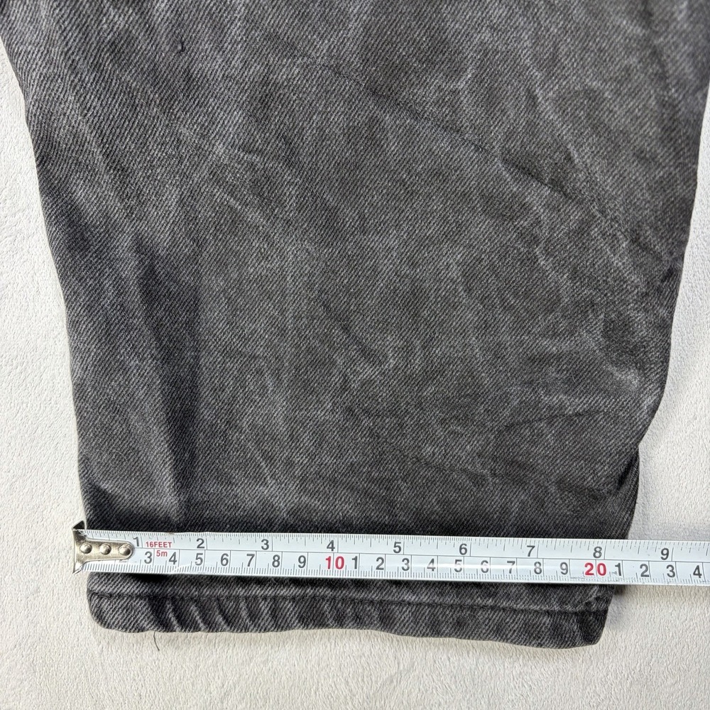Vintage Rustler Jeans Men's Size 38x29 Black Faded Splattered Denim Straight - Picture 9 of 10